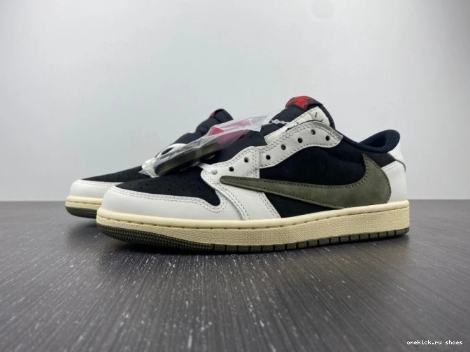 Cheap Scott 1 DZ4137-106 Travis Air Jordan Jordan Air Retro OG Olive x Low 0519